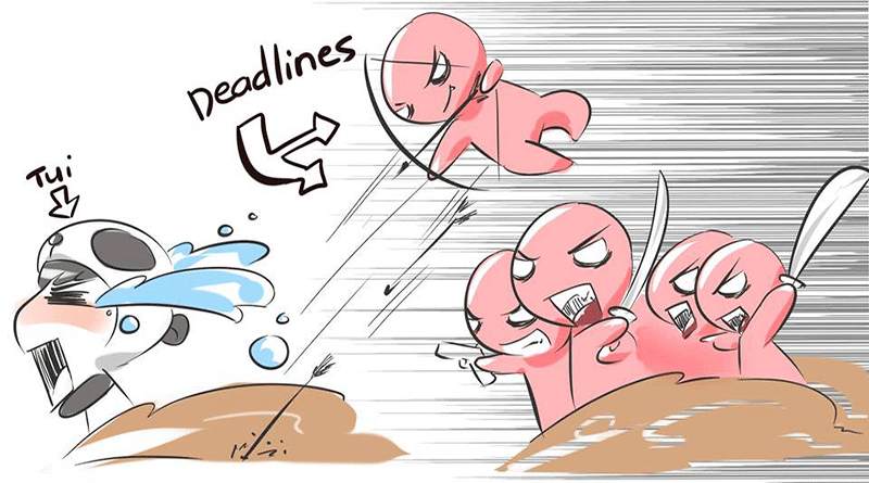 Để không bị "deadline dí" hãy lập kế hoạch (ảnh: internet) 