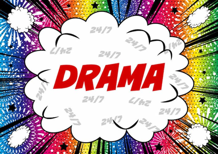 Drama diễn ra hàng ngày và hàng giờ (ảnh:internet) 